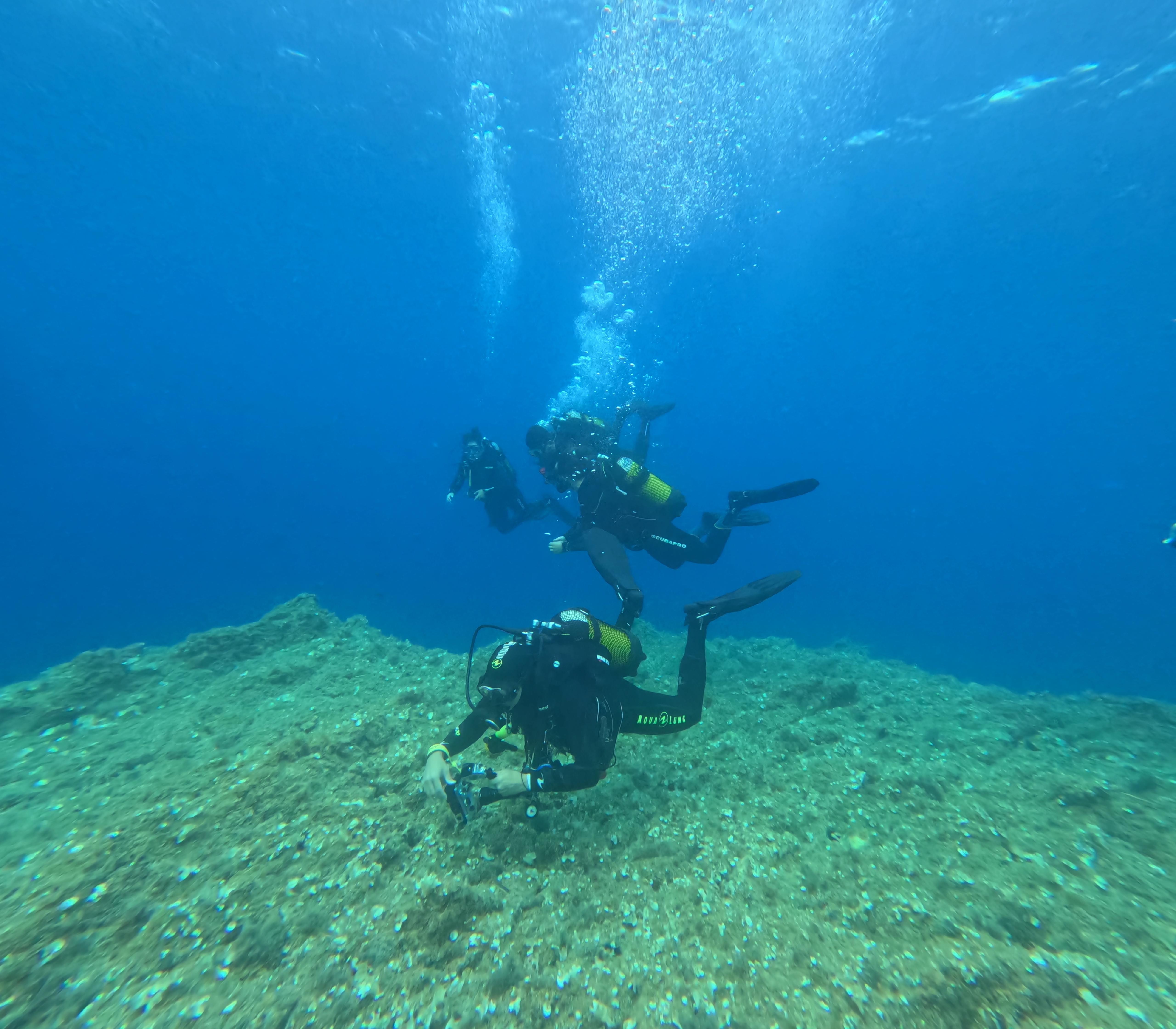 Bautizo de buceo en Cadaqués